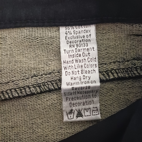 NWOT Quacker Factory Jeans Bootcut Dream Jeannes Black Size 16 A210151 - Picture 4 of 6